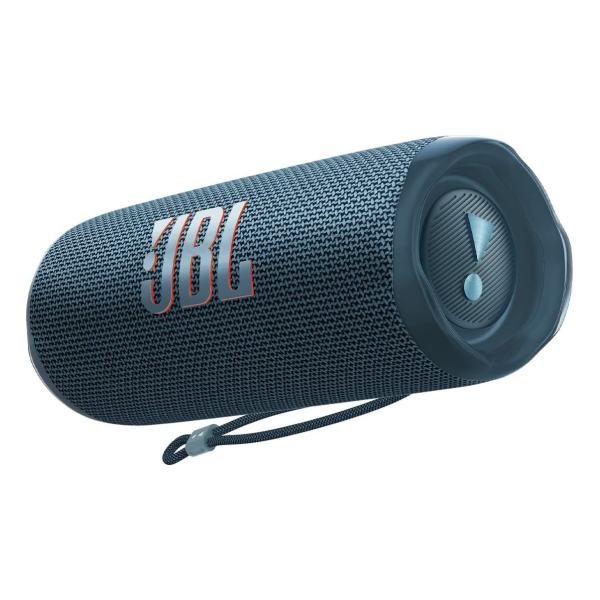 JBL Flip 6 - Portable Bluetooth Speaker, powerful sound and deep bass, IPX7 waterproof, 12 hours of playtime, JBL Party Boost for multiple speaker pairing for home, outdoor and travel (Blue) JBL Flip 6 - Portable Bluetooth Speaker, powerful sound and deep bass, IPX7 waterproof, 12 hours of playtime, JBL Party Boost for multiple speaker pairing for home, outdoor and travel (Blue)